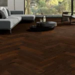 Gotovi parket Hrast globoko dimljen, Darkbrown oljen, krtačen, rahlo grčast (slightly knotty) - slika 2