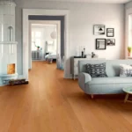 Gotovi parket Črna češnja brezbarvno oljen, grčast - slika 2