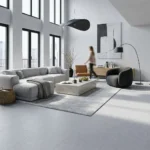 Vinil prostoležeč Light Grey Cement - slika 2